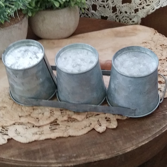 GALVANIZED POTS - Picture 4 of 4